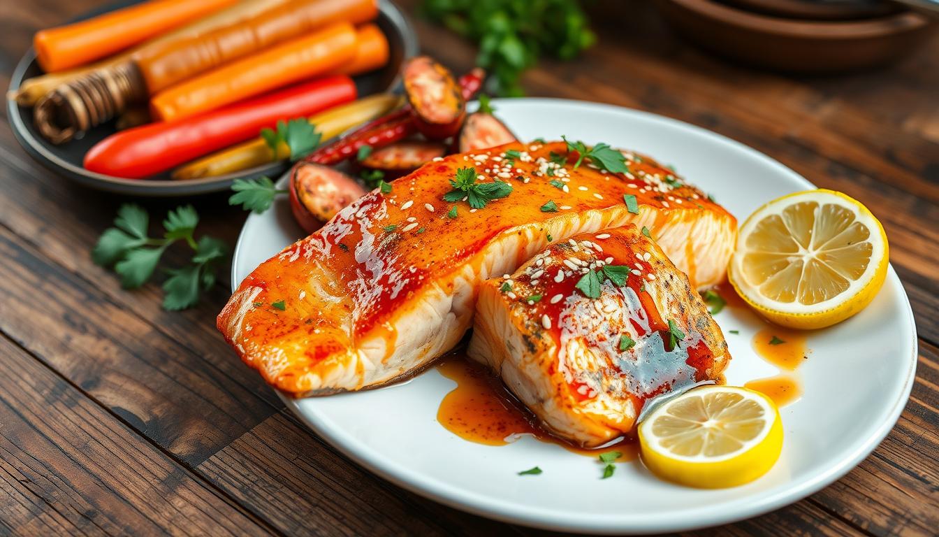Baked salmon recipes with honey