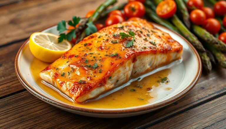 Garlic Butter Baked Salmon