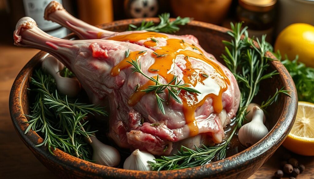 butterflied leg of lamb marinade
