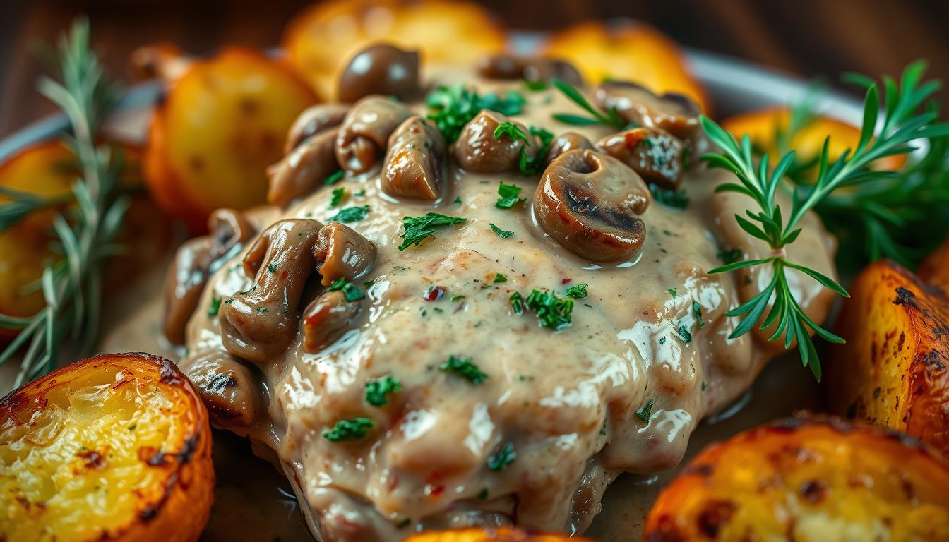 cream of mushroom baked chicken