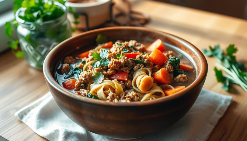 ground turkey soup with noodles ground turkey soup with noodles