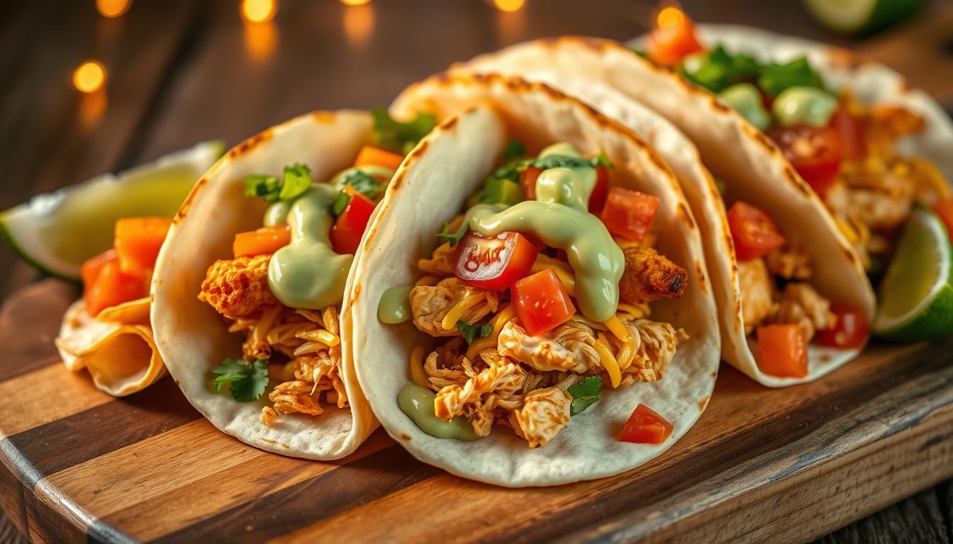 Baked Chicken Tacos