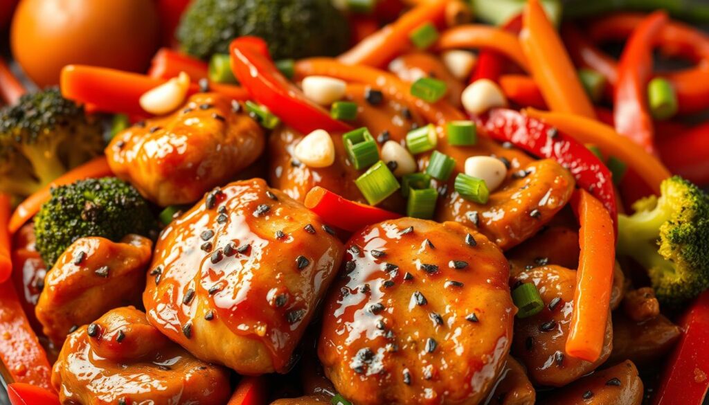 Black Pepper Chicken with Vegetables Black Pepper Chicken with Vegetables