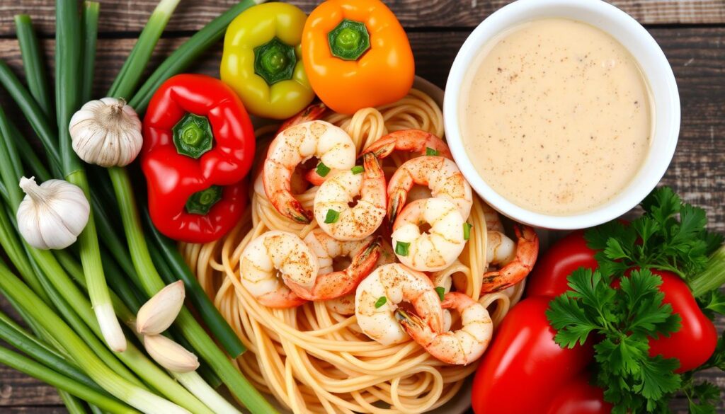 Cajun Shrimp Pasta Ingredients Cajun Shrimp Pasta Ingredients