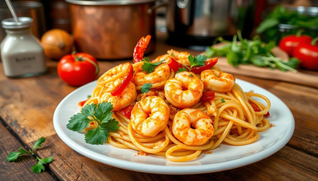 Easy Cajun Shrimp Pasta Recipe Easy Cajun Shrimp Pasta Recipe