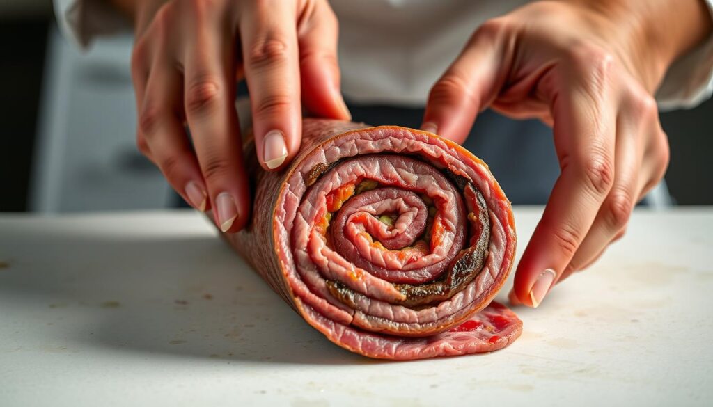 Flank Steak Pinwheels Rolling Technique Flank Steak Pinwheels Rolling Technique