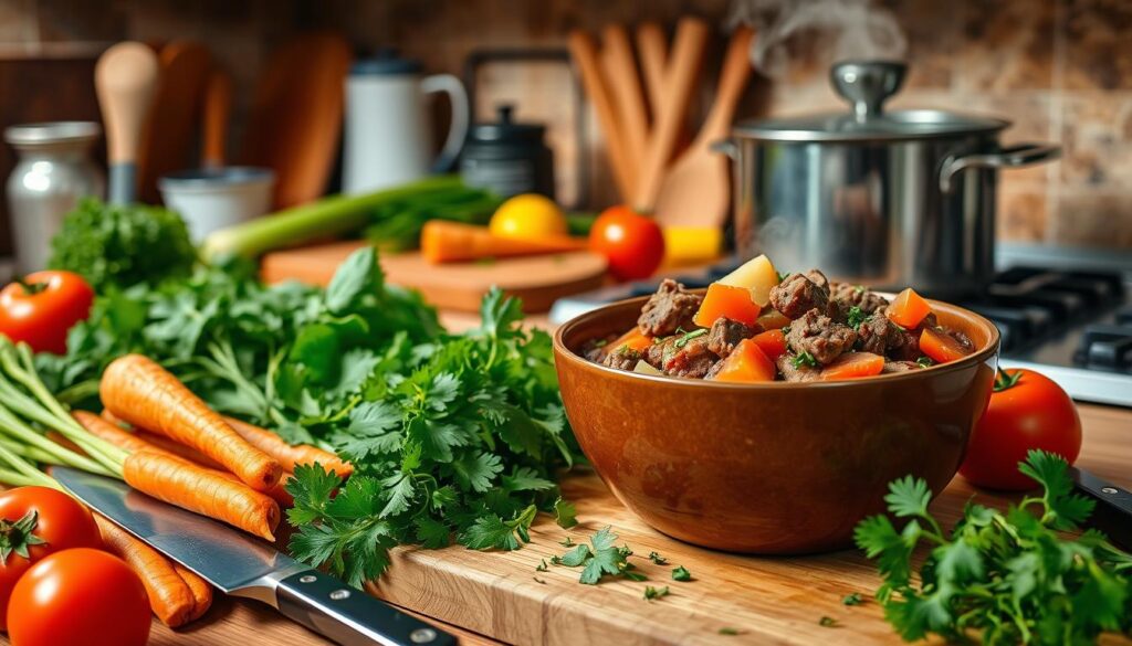 Healthy Beef Vegetable Soup Preparation Healthy Beef Vegetable Soup Preparation