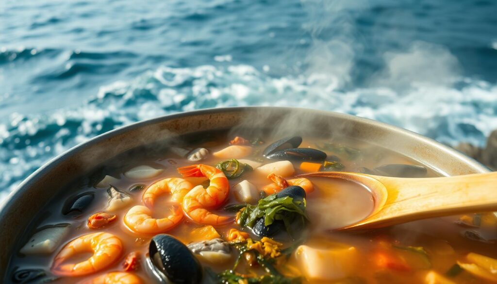 Seafood Broth Preparation Seafood Broth Preparation