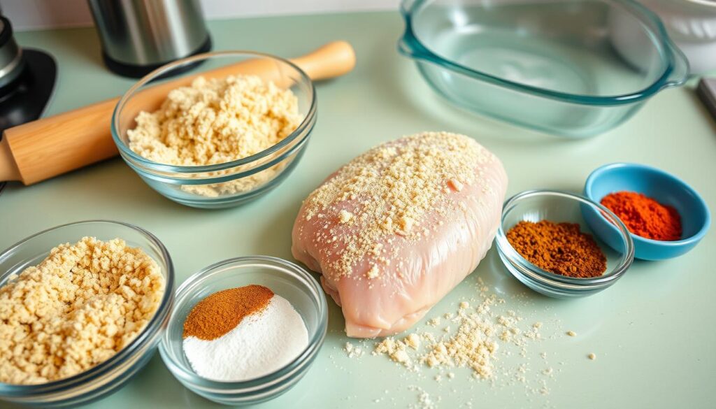 Shake and Bake Chicken Coating Preparation Shake and Bake Chicken Coating Preparation