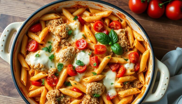 chicken pasta casserole