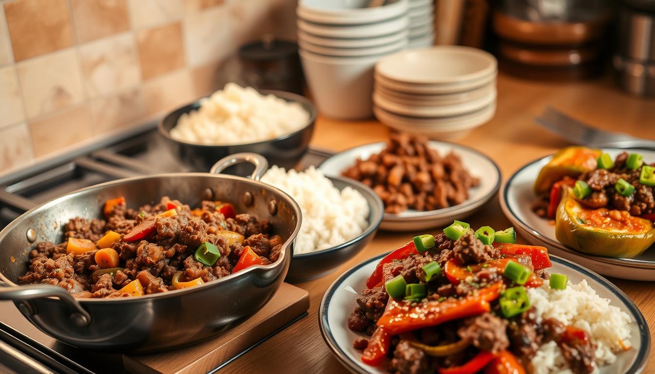 ground beef recipes with rice