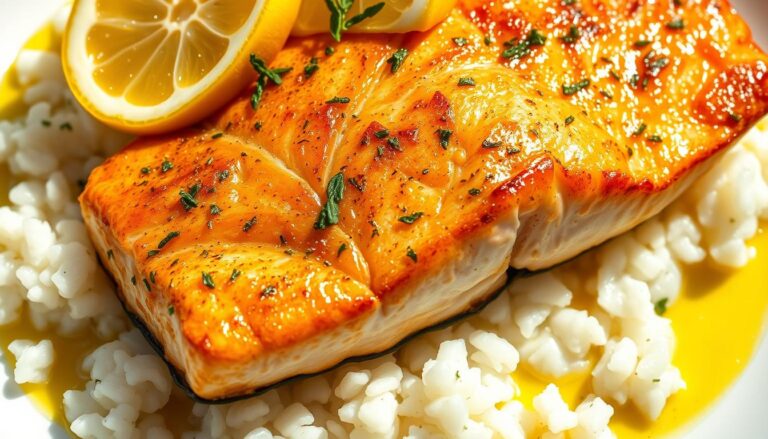 lemon garlic salmon