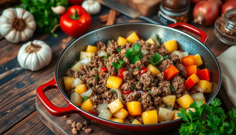 potato and ground beef recipes