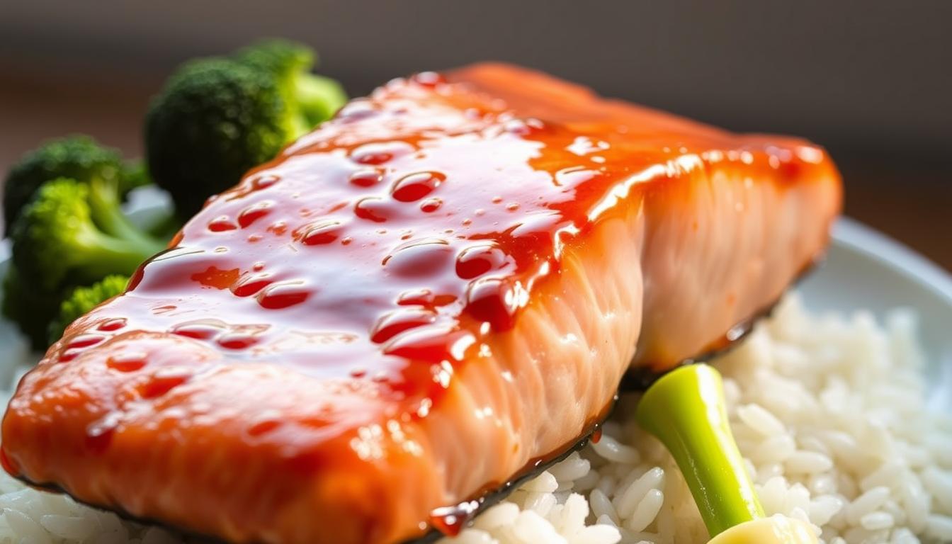 soy honey glazed salmon