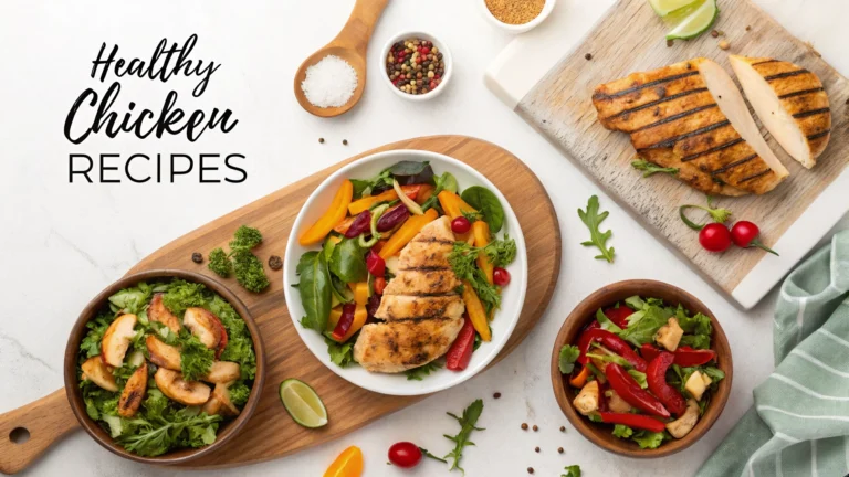 healthy chicken recipes.